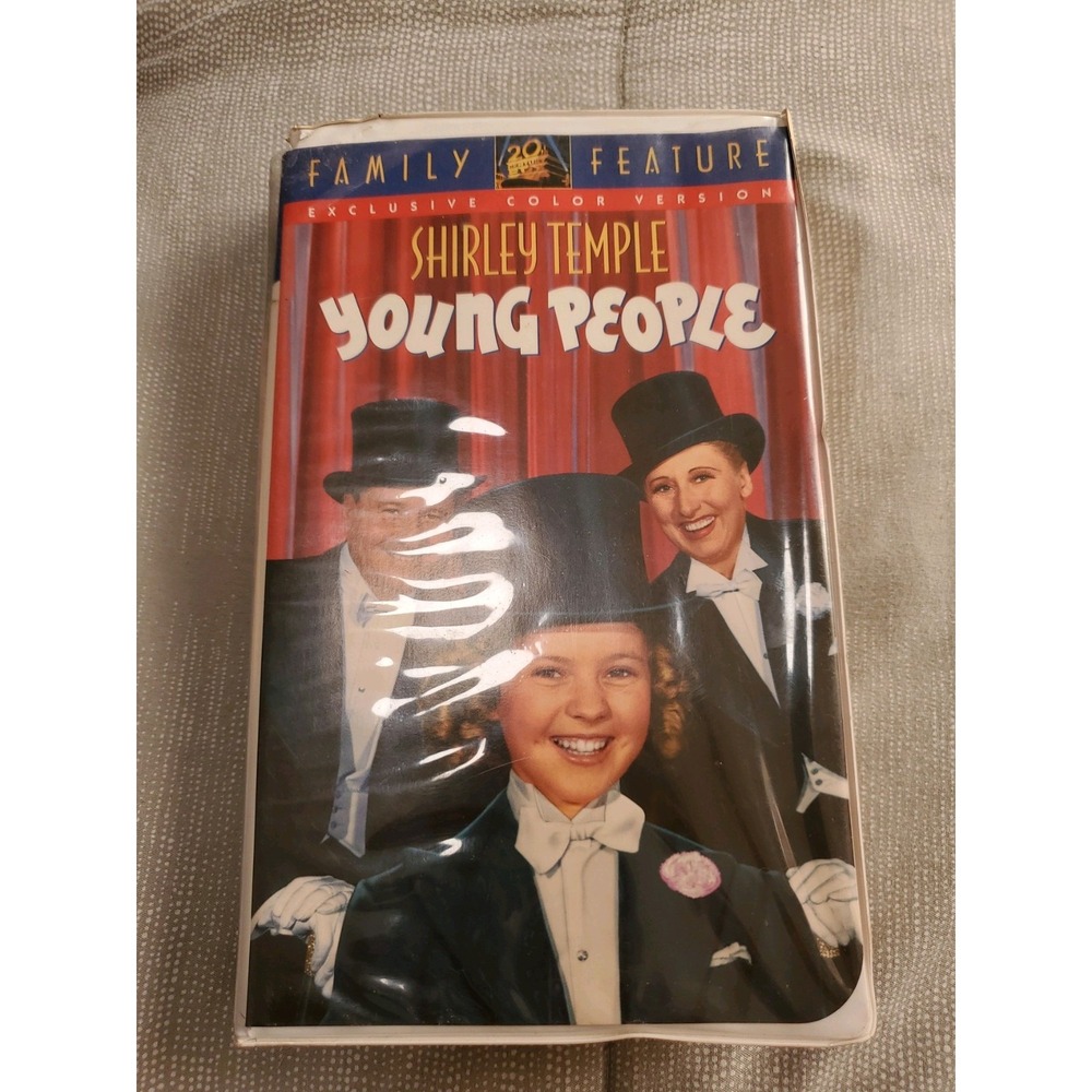 Fox Video Young People VHS Shirley Temple Kids Vintage 1940 Film
